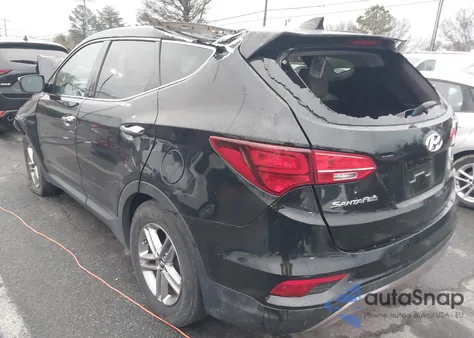 2017 Hyundai Santa Fe Sport 2.4L z USA, uszkodzony, nr VIN 5NMZU3LB8HH015416